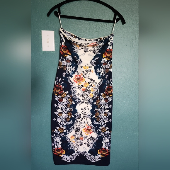 Express Dresses & Skirts - Express Floral Midi Tube Dress